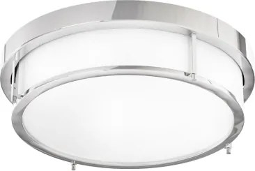 Open Design OR84948 - Plafonieră ROMI, 3 x E14, 12 W, 230 V, diametru 40 cm, crom lucios