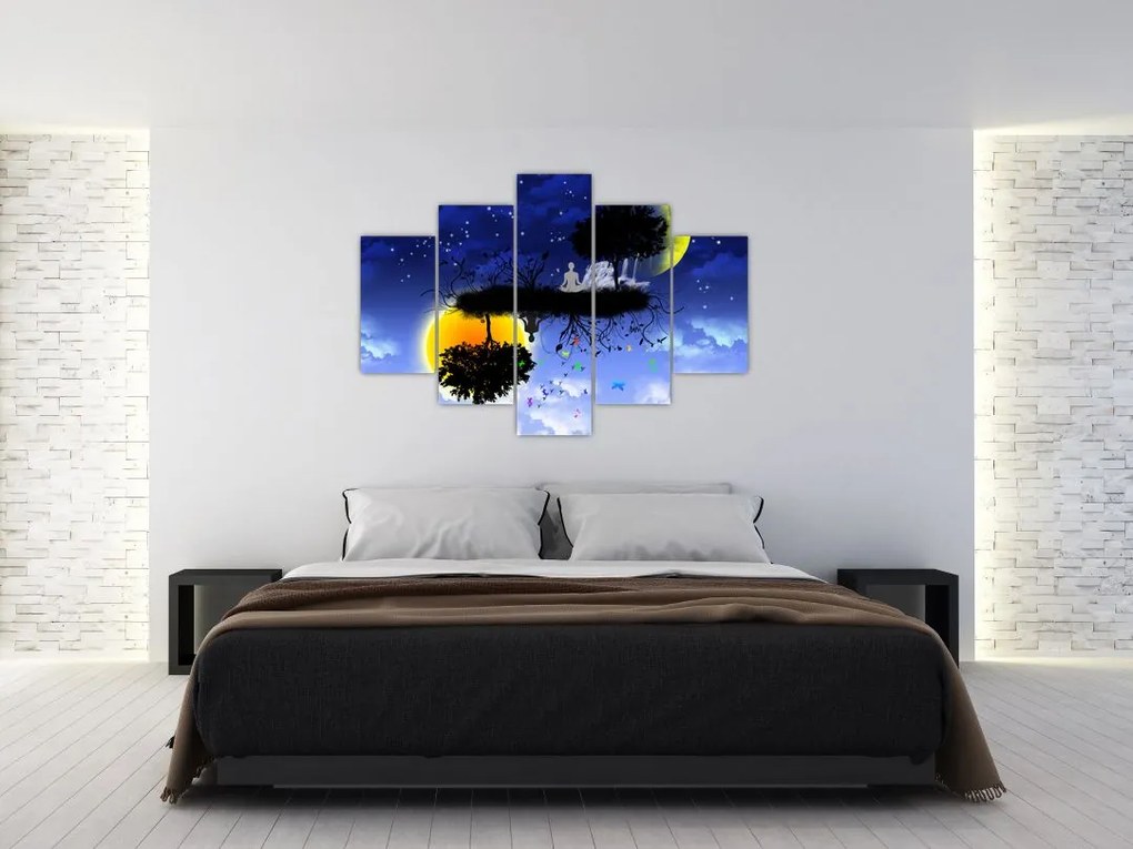 Tablou - Reflecția echilbrului (150x105 cm)