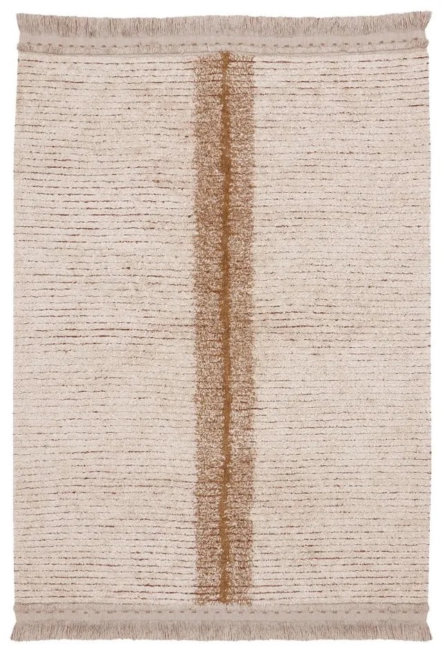 Covor cărămiziu/bej din bumbac 140x200 cm Duetto Toffee – Lorena Canals