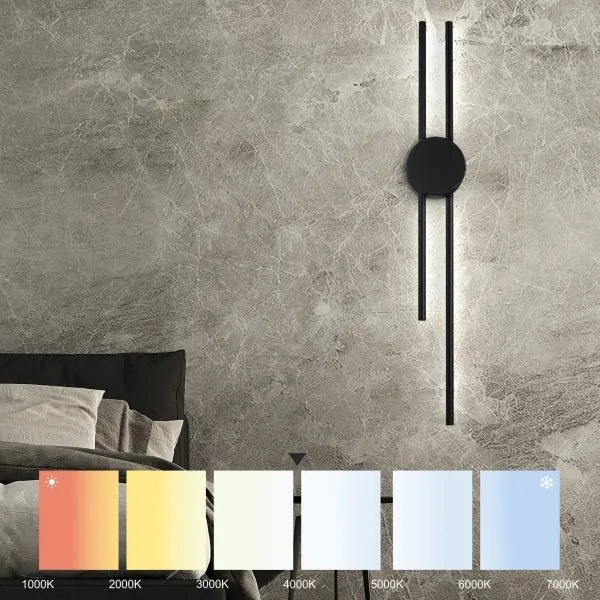 Aplică LED LANA LED/15W/230V 4000K negru