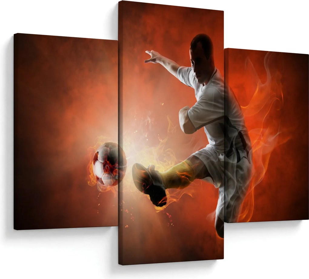 Tablou - Fotbalistul (90x60 cm)
