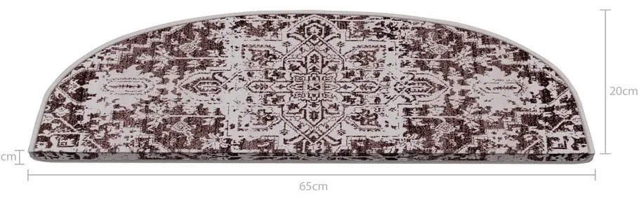 Covorașe pentru scări 16 buc. 20x65 cm Oriental Era – Vitaus