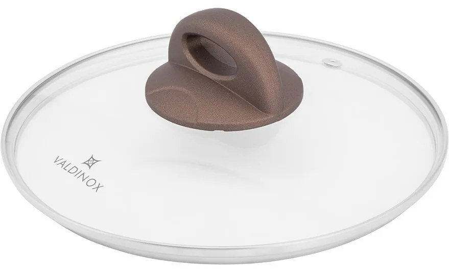 Valdinox Aurum Cratiță cu suprafață antiaderentă cu capac, 24 cm, 6 l