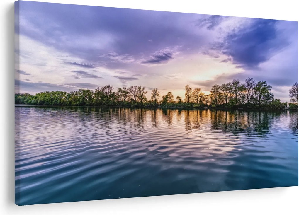 Tablou cu lac (90x60 cm)