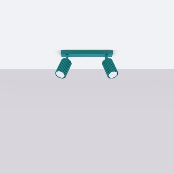 Brilagi - Spot CRESTO 2xGU10/10W/230V turcoaz