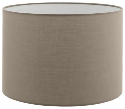 Lampă de podea LED TUNJA, 1x E27/20W/230V, Ø 30 cm, negru/taupe