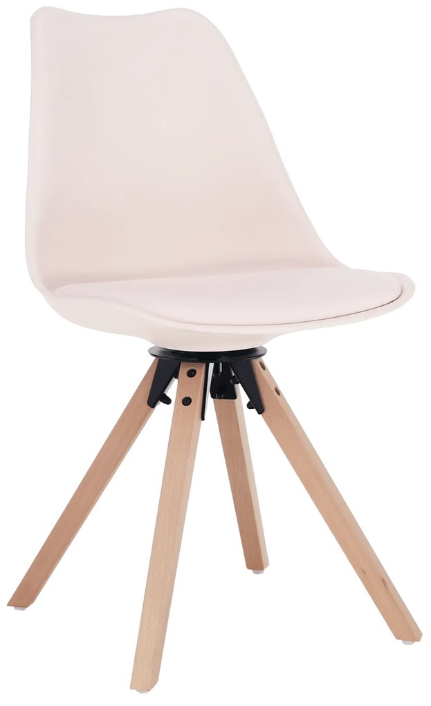 Scaun pivotant elegant, perlat, ETOSA