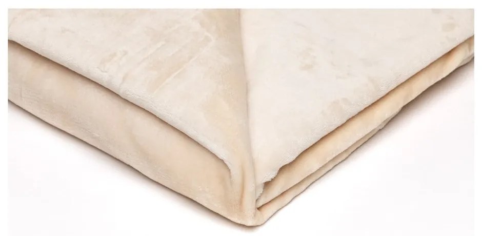 Pătură din micromicropluș My House, 150 x 200 cm, bej deschis