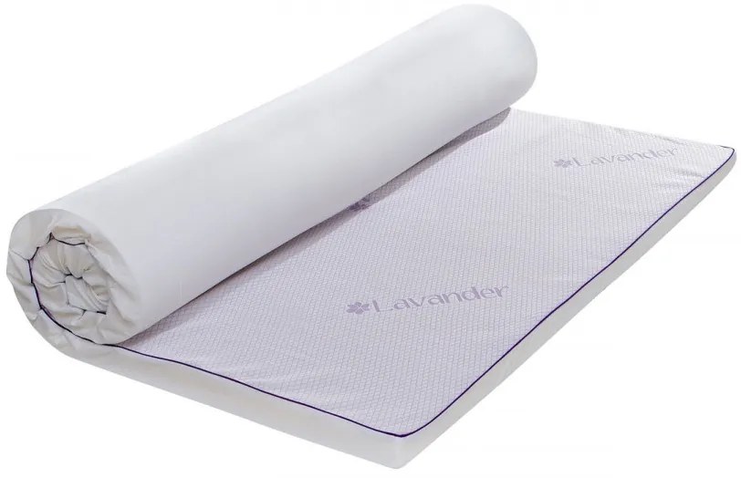Topper saltea Green Future, Lavanda Therapy Memory 7 zone de confort 140x200 cm, 5 cm