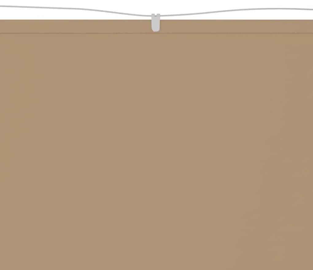 Copertina verticala, gri taupe, 180x420 cm, tesatura oxford Gri taupe, 180 x 420 cm