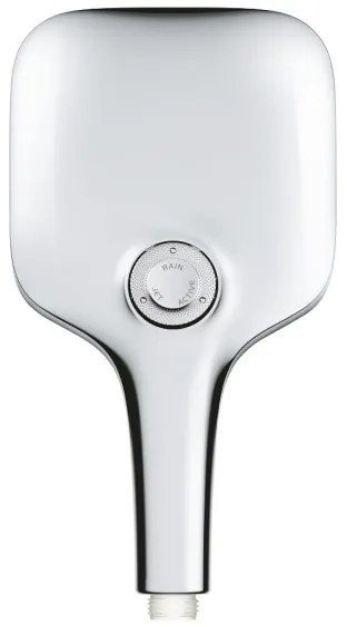 GROHE 26582000 - Duș de mână RAINSHOWER SMARTACTIVE 130 CUBE, crom lucios
