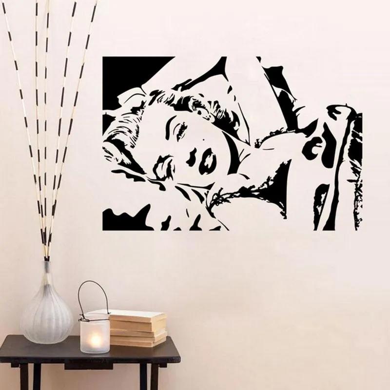 Autocolant de perete "Marilyn Monroe" 39x58 cm