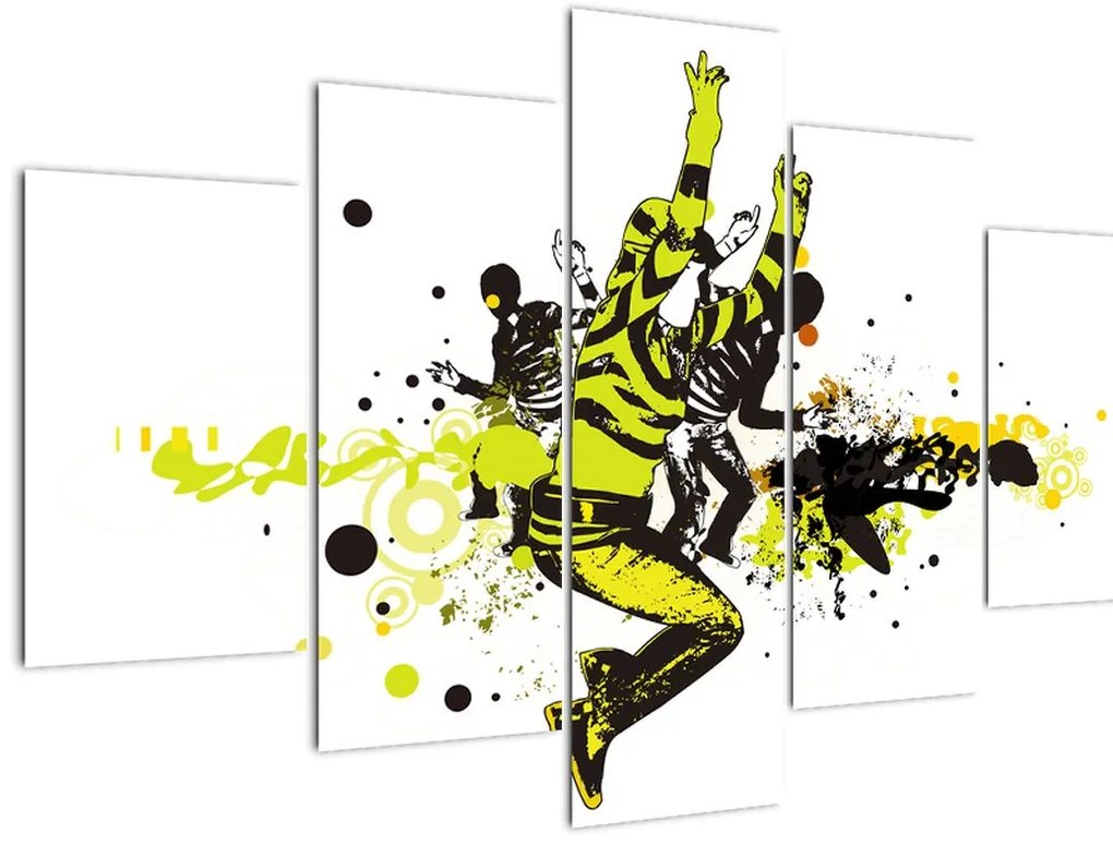 Tablou - Street dance (150x105 cm)