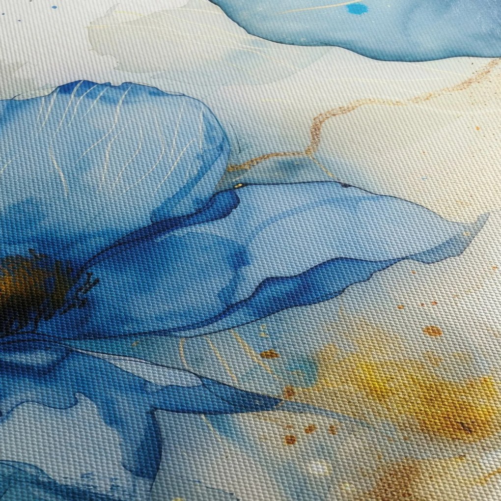 Tablou - Floral, pictură cu cerneală (150x105 cm)
