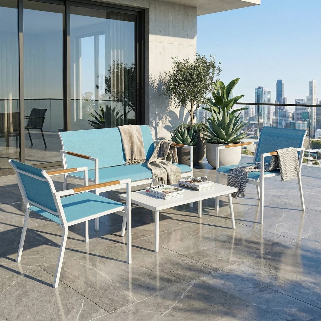 Outsunny canapele terasă relax metal | Aosom Romania