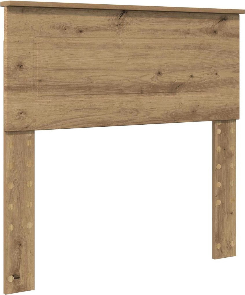 vidaXL Tăblie cap Stejar Artizanal 80 cm Lemn compozit