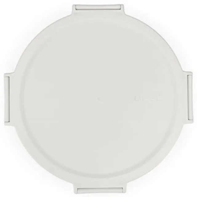 Salatiera Brabantia Make&Take 1006304, 1,3 L, Inchidere etansa, Fara BPA, Gri deschis