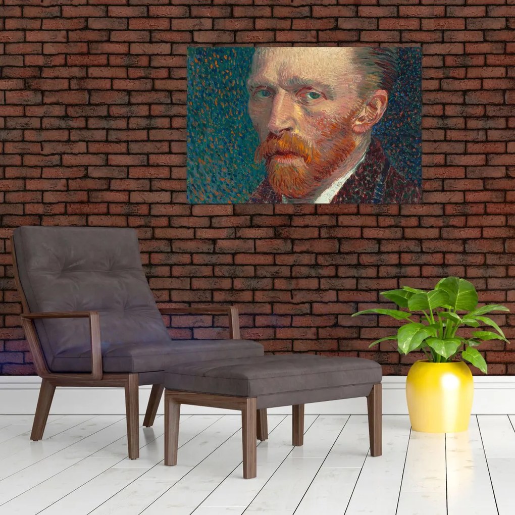 Tablou -  Vincent van Gogh, Self-Portrait, reproducere (90x60 cm)
