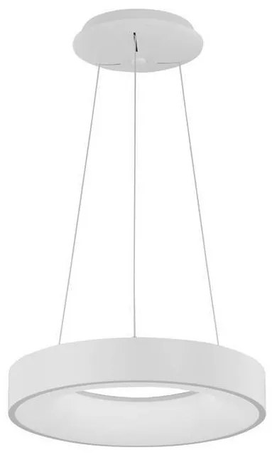 Lustra LED design modern circular RANDO THIN alb 3000K NVL-9453430