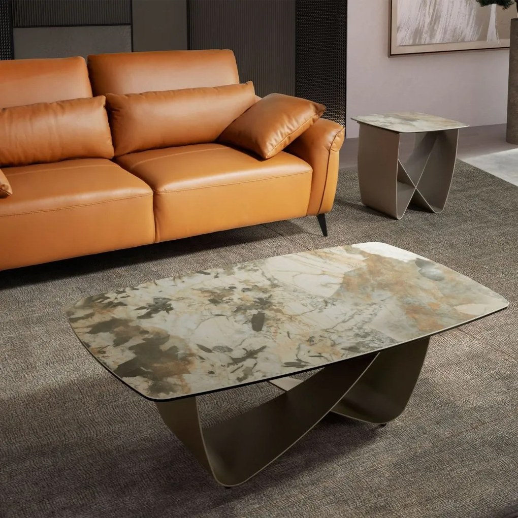 Masuta de cafea design LUX Marble