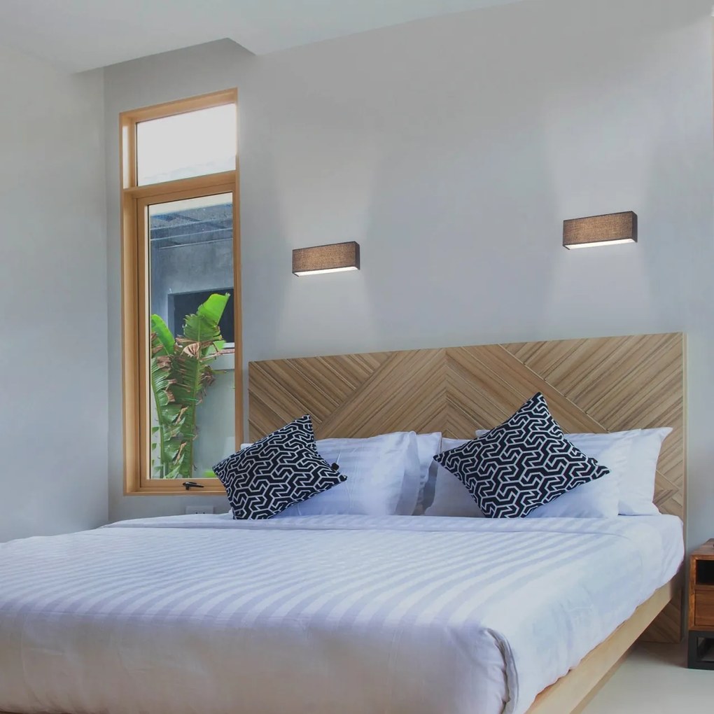 Aplica perete LED design modern Morpheus gri 5685 RX