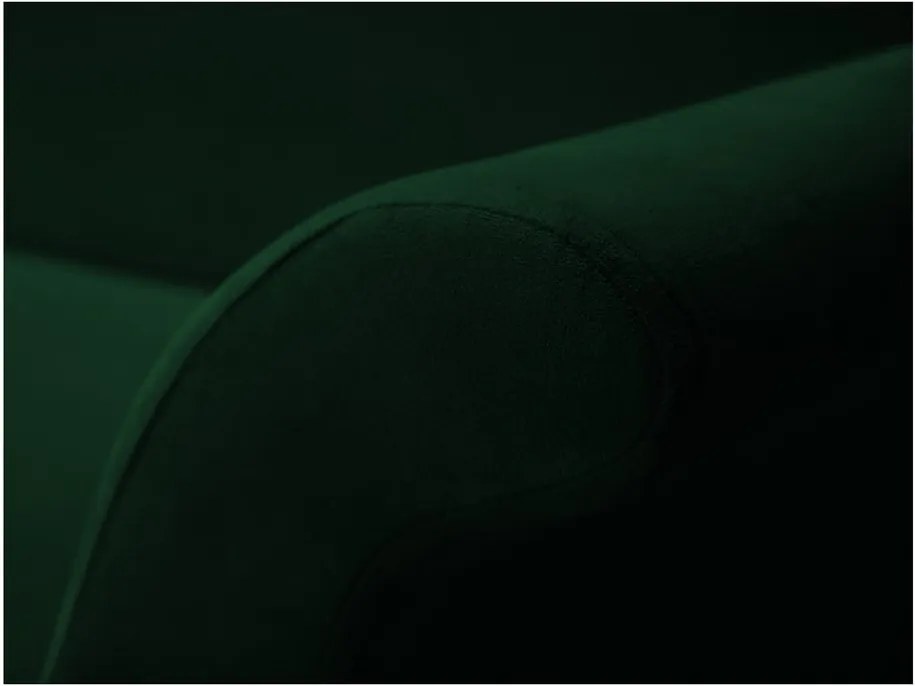 Canapea extensibilă cu spațiu pentru depozitare Mazzini Sofas Pivoine, verde