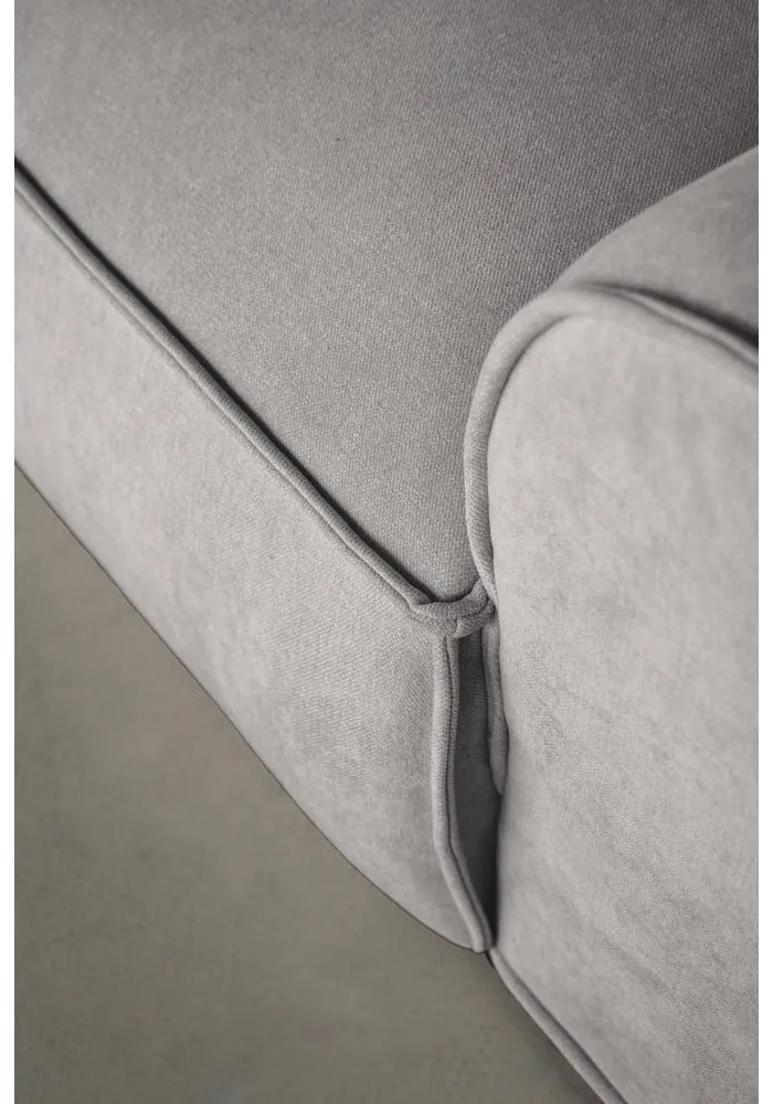 Modul pentru canapea gri deschis (cu colț pe partea dreaptă) Flex Felix – Miuform