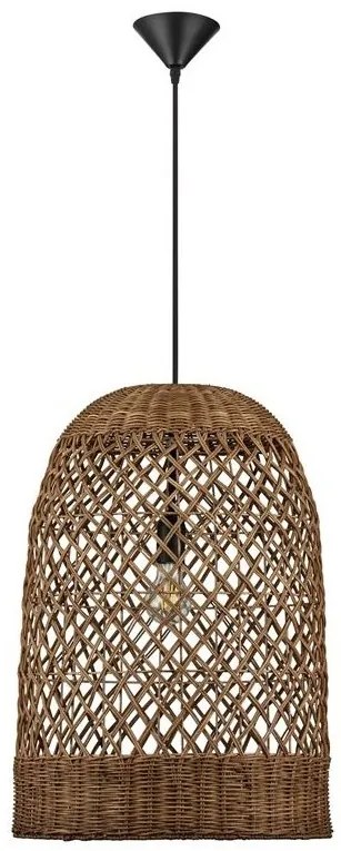 Lustra/Pendul ratan design natural SOLITA maro