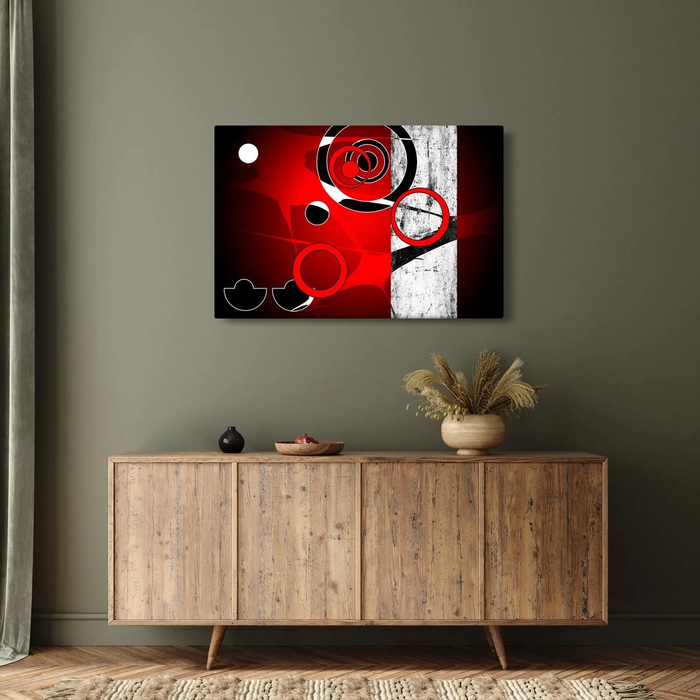Tablou cu abstracție (90x60 cm)