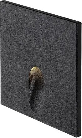 Spot LED incastrabil iluminat ambiental IP54 Boven negru