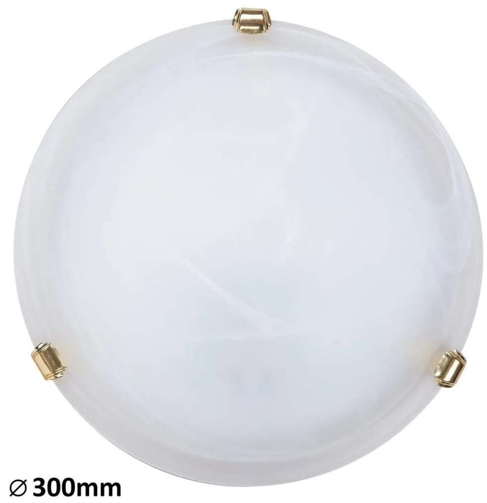 Aplica de perete, Plafoniera diam.30cm, Alabastro 3201 RX