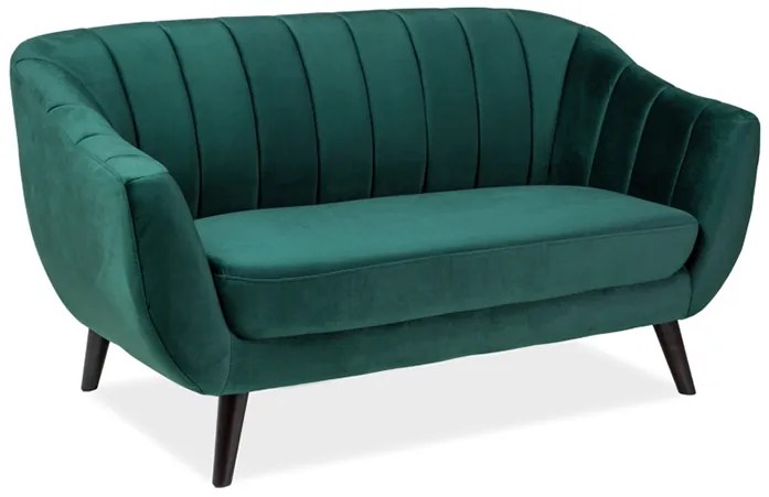 Canapea Fixa Elite Velvet 2 Verde