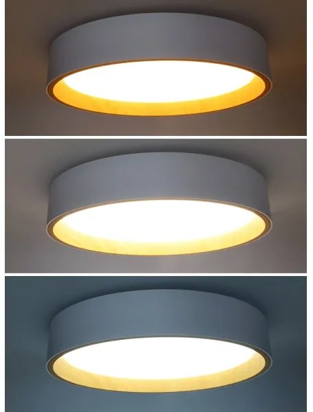 Plafonieră LED dimabilă Solight WO8017 LARIOS LED/48W/230V d. 39 cm alb + telecomandă