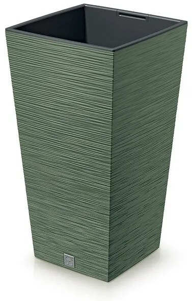 Ghiveci de flori FURU SQUARE 29,5 cm, kaki, 29,5 cm