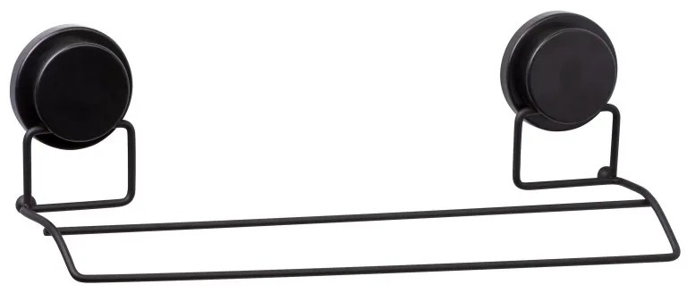 Suport pentru prosoape Metalife MGS-706, 40х11х11 cm, Negru