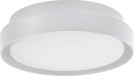 Plafoniera LED pentru iluminat exterior design modern slim IP65 OLIVER alba