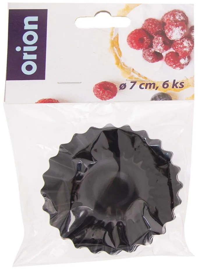 Forme de copt pentru mini-tarte 6 buc. din metal ø 7 cm – Orion