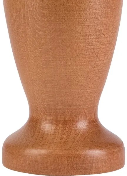 Lampă de masă AMFORA 1xE27/60W/230V maro/fag