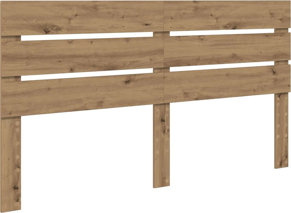 vidaXL Tăblie cap Stejar Artizanal 160 cm Lemn compozit