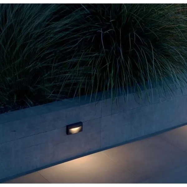 Aplică LED de exterior POLIFEMO LED/8W/230V IP65 antracit Redo 90426