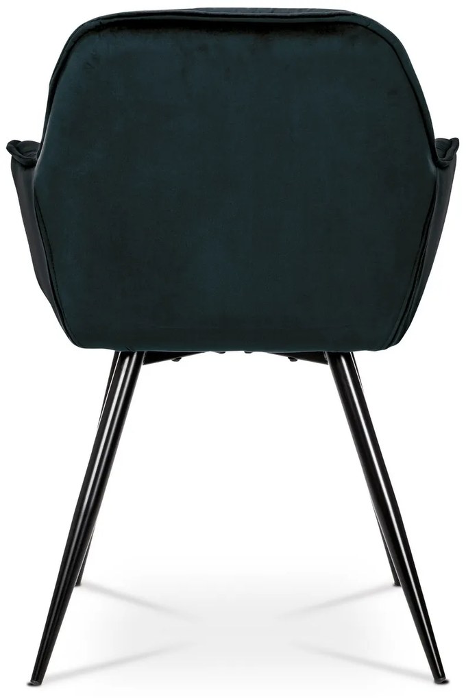Set de scaune de sufragerie DCH-421 BK4, 2 buc.