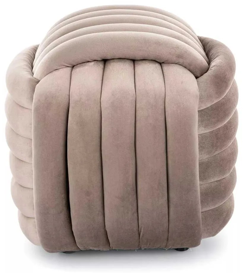 Taburet Laire Velvet, bej