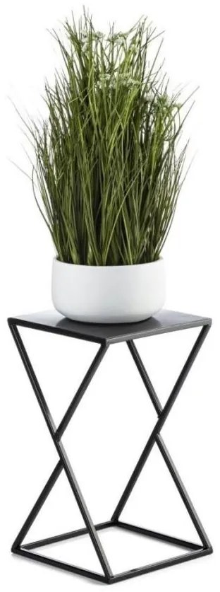 Suport pentru flori LOFT 40x23,5 cm negru