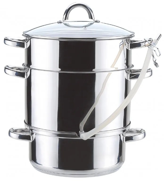 Oalacuaburi pentru sucuri din fructe si legume Rosberg R51260A, 8 litri, Inductie, Otel inoxidabil