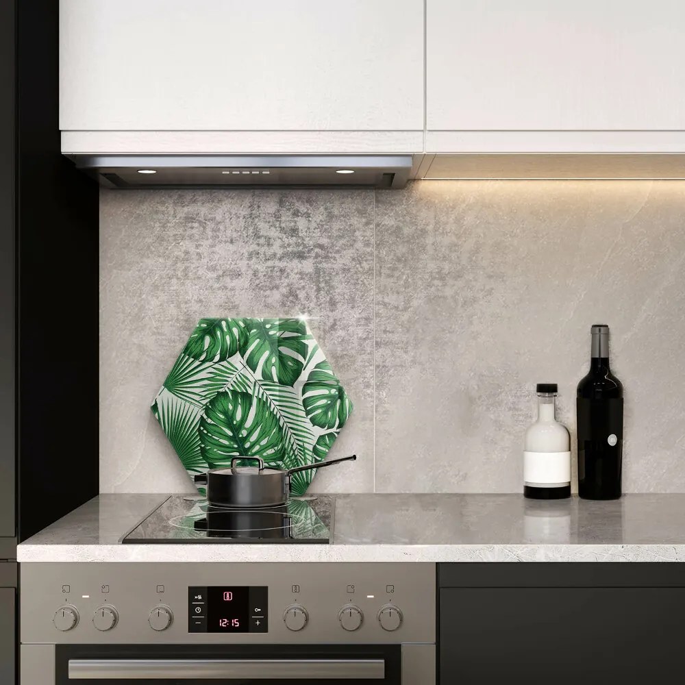 Tocător de bucătărie Monstera pleacă