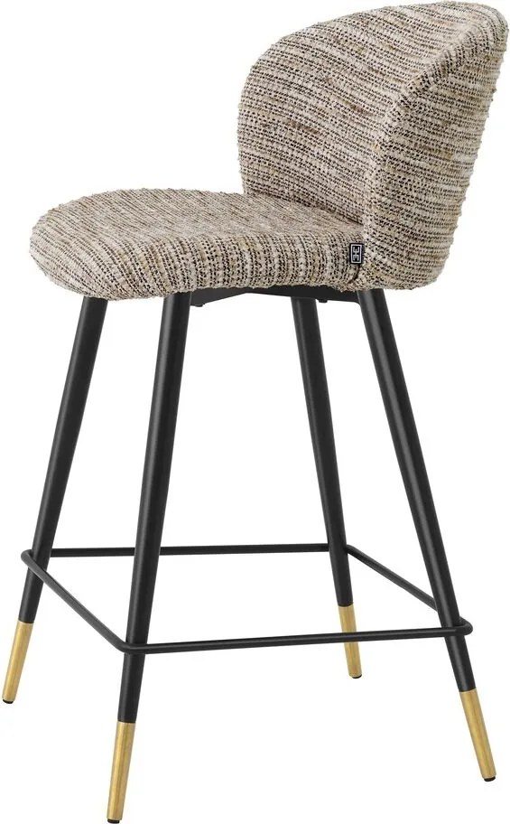 Scaun de bar design elegant LUX Counter Stool Volante, bej mademoiselle 115740 HZ