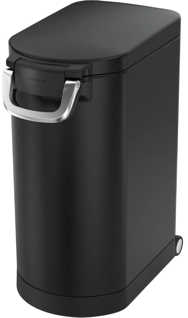 Simplehuman Container pentru hrană uscată cu siguranță 30 l, negru mat, 30 l