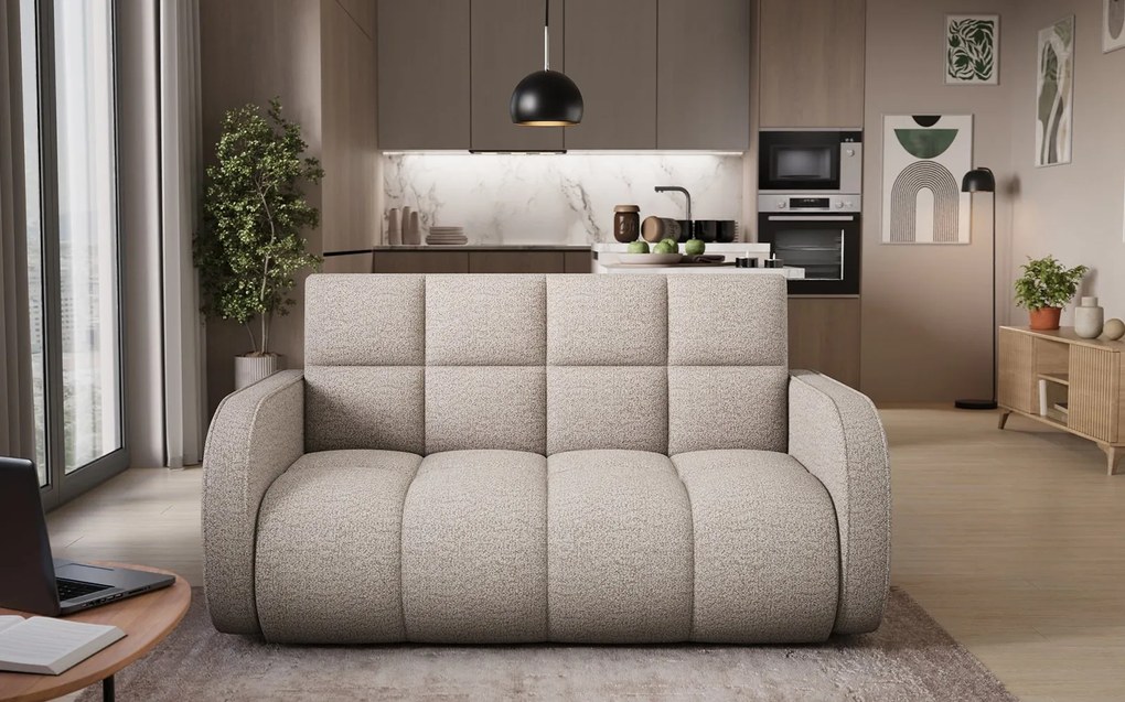 Canapea lemn masiv extensibilă Deverin 154×103 cm Personalizabilă - royal 18