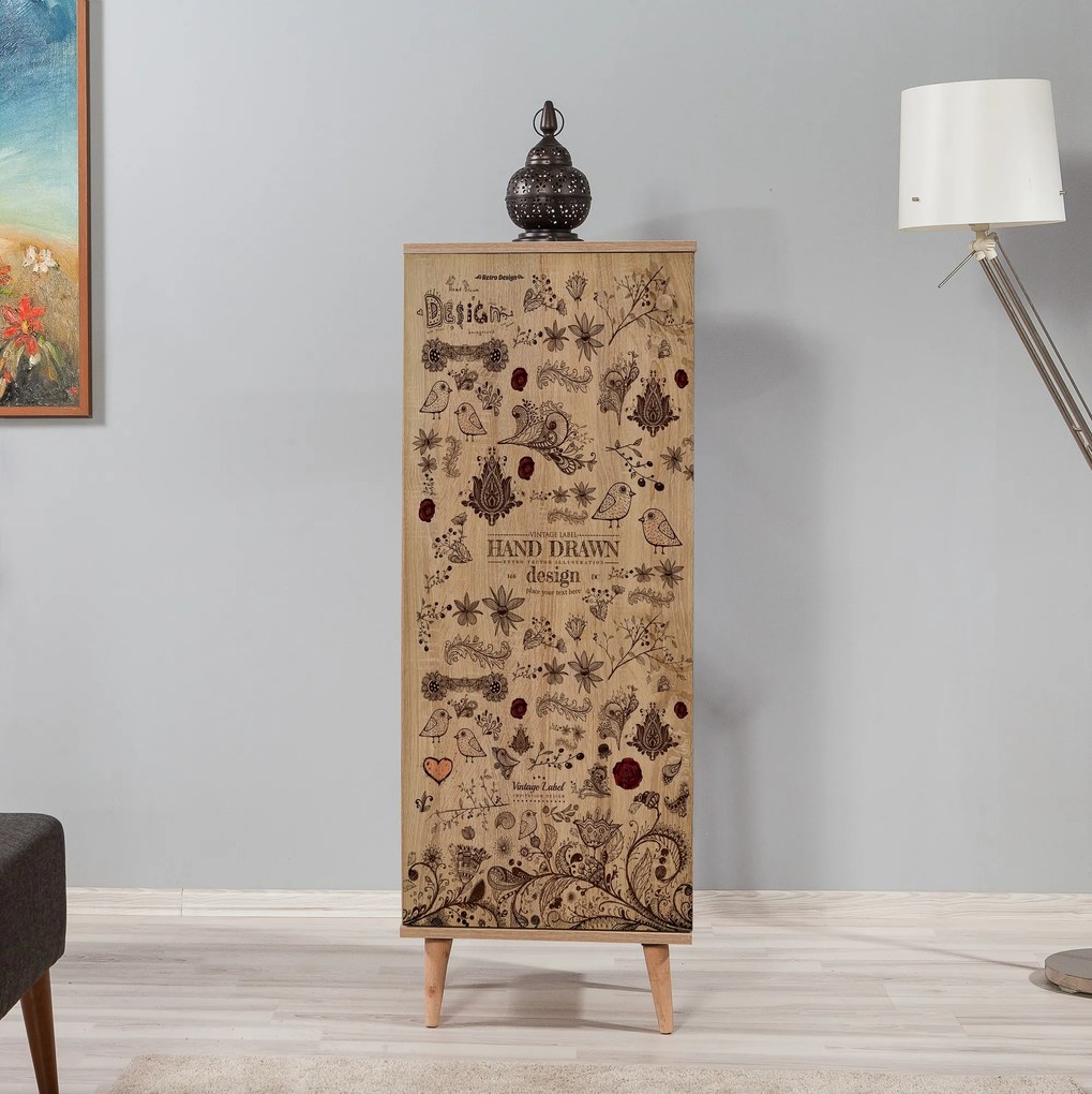 Dulap pentru pantofi Feliz 731 (stejar sonoma). 1063299