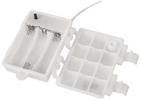 Instalație luminoasă LED de exterior pentru Crăciun 100xLED/3xAA alb cald IP44